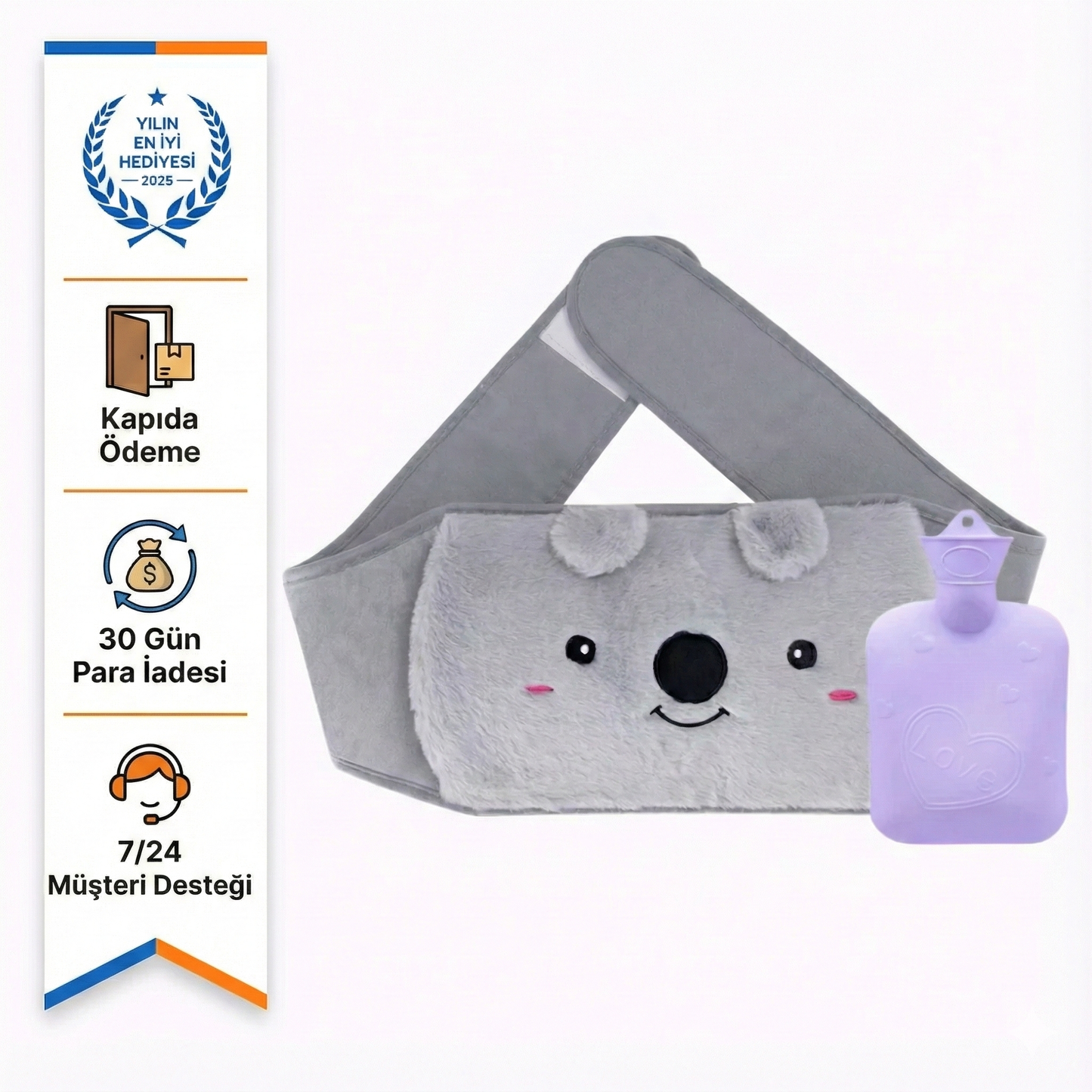 Sıcak Koala & Peluş Kemer