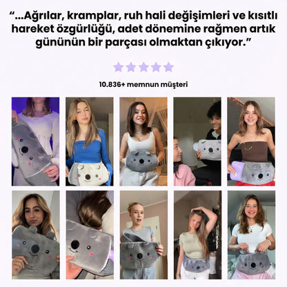 Sıcak Koala & Peluş Kemer